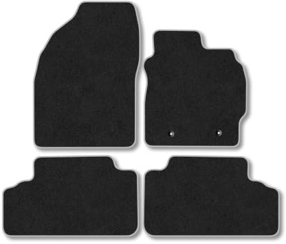 Fits Toyota Auris (2007-2012) Carpet Car Floor Mats | Tailored Fit Heavy-Duty Rubber Floor Mats Waterproof Durable Custom Fit Water Resistant Easy-Clean