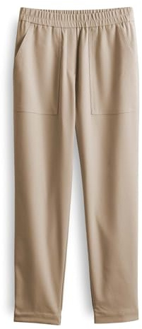 OPUS Damen Jogpants | Jogpants MYHA French Relaxed aus elastischem Viskose Mix Soft Oat, 42