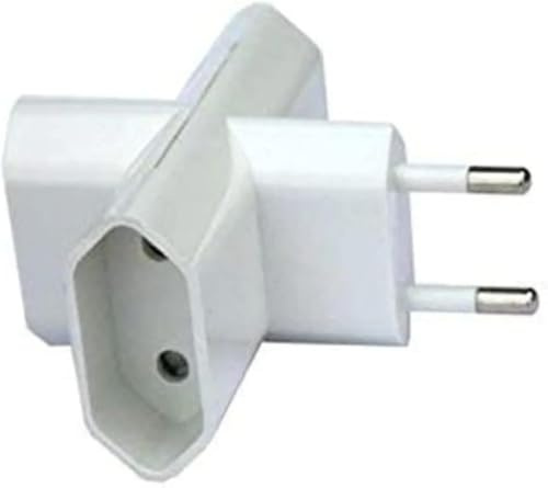Greate Doppelstecker für Steckdose 3fach bis MAX. 2300W - Steckdosenadapter 4fach weiß, zweifach Steckdosenadapter, Stecker 4fach, Doppelsteckdose, Steckdosen Adapter 4Fach, Eurostecker Verteiler