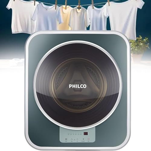 Parete Mini 3kg Completamente Automatico Fronte Tamburo Lavatrice Asciugatrice Combo, Alta Velocità Spin, LED Touch Panel, Molteplici Modalità di Lavaggio, Intelligente Anti-caduta,N