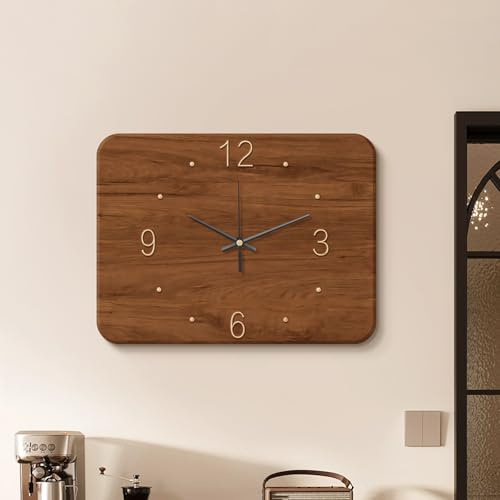 VOLDAX Stromzähler Dekorativ Zählerkasten An Der Wand, Sicherungskasten Abdeckung Schrank Kreativität Zählerkasten Dekoration Innenbereich Lackierung(Brown2,61 * 46cm/24 * 18in)