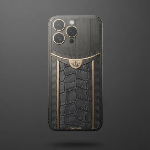 CAVIAR PHONE Luxury Custom Smartphone 1TB Limited Edition | Handcrafted luxury design Premium titanium body 1TB storage Limited edition