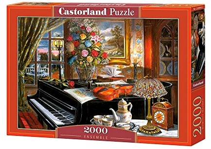Castorland C-200641-2 Biber Ensemble, Puzzle 2000 Teile, bunt