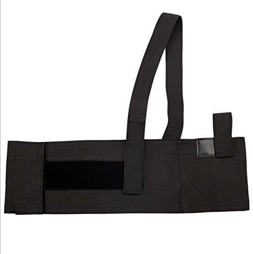 Universal Elastic Rubber Band Shoulder Holster,Concealed Tactical Underarm Pistol Holster (M)