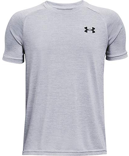 Under Armour Jungen UA Tech 2.0 SS, leichtes und bequemes Sportshirt, kurzärmliges und schnelltrocknendes Funktionsshirt