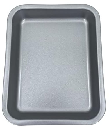 Great British Bakeware Single 33cm Superior Double Coated Non-Stick Roasting Tray, Oven Baking Tray, PFOA & BPA Free Cookware, Oven Safe Baking & Roasting Tin, Made in England