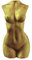 qazwsx Holzschnitzerei Skulptur Handgemalt Skulptur Nackte Frau Körper Sexy Figur Körper Kunst Handwerk Statue für Home Ornament Sammlerstücke Kunstwerke Geschenke 9 * 4 * 4CM