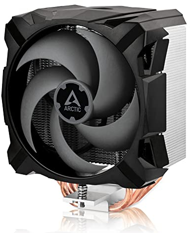ARCTIC Freezer i35 CO - Tower CPU Cooler, Intel specific, Pressure optimized 120 mm P-fan, 0-1800 rpm, Semi passive, Dual ball bearing, incl. MX-5 Thermal Paste - Black