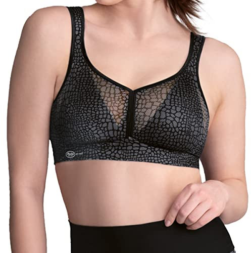 Anita – AIR Control DELTAPAD Sport BH Damen bügellos & starker Halt – Sports Bra luftdurchlässig & leicht - Büstenträger mit Schaumschale für den Sport Körbchengröße A-H 65-95 - Orinoco