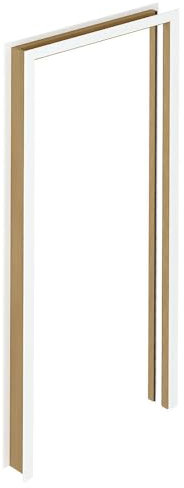 Holzzarge weiß vorlackiert für SLID'UP Pocket Door