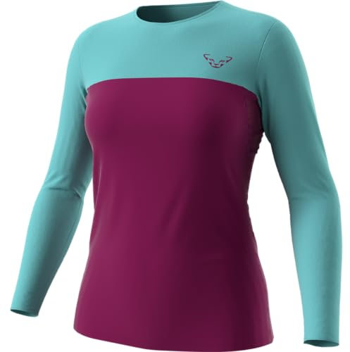 Dynafit Damen Traverse S-tech Longsleeve Langarmshirt, Beet Red/8050, Small