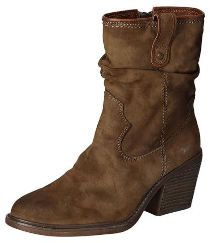 MUSTANG Damen Stiefel Braun, Schuhgröße:EUR 40