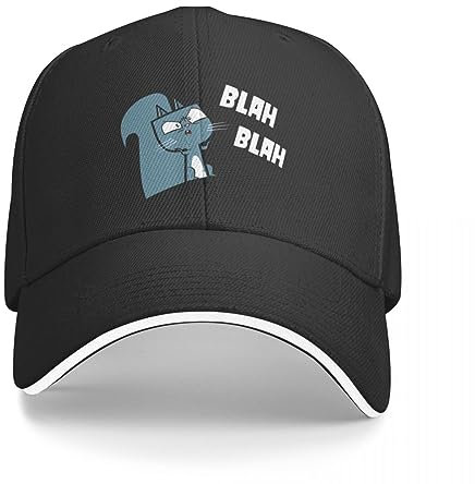 Basecap TD Eichhörnchen Blah Blah Baseballkappe Neue Mütze Rave Military Tactical Cap Herren Mütze Damen