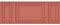 Papier peint panoramique, terra cotta, effet garantit trompe l'oeil, boiseries soubassement, 75 cm X 200 cm