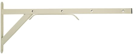 Cofan Tendedero Fijo de Pared con Forma de escuadra en Color Blanco | Medida: 50 x 20 cm