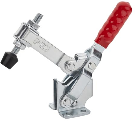 SOTECH Kniehebelspanner Haltekraft bis zu 227 kg | 100° Schnellspanner vertikal Kniehebelklemme Klemmzwinge Spannzwinge