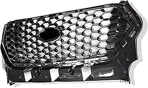 fengSUOM Front- und Kühlergrill Für Ford Escape Kuga 2015 2016 2017, Front Bumper Radiator Grille Stoßstange Kühlergrill Grill BelüFtungsdeckel Verkleidung