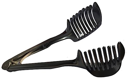 Alipis Cortador De Tomate Cortador De Frutas Rodajas Pinza Cortadora De Mano Multiusos Redondos Para Frutas y Verduras Herramienta De Cocina