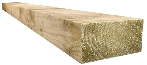 Snowdon Timber Treated Garden Sleeper | 10 Pack | 100 x 200 x 2400mm | Pressure Treated Timber for Landscaping & Garden Projects