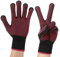 Ptwola 2 Stück Hitzebeständige Handschuhe mit Rutschfesten Silikonnoppen Professionelle Hitzeblockierende Handschuhe für Haarstyling, Lockenstab, Glätteisen