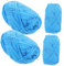 Hohopeti 4 Rollen Wollknäuel Deckengarn Wolldecke Multifunktions-Strickgarn Woobie-Decke Fleecedecken bastelkasten Knitting Wool strickset Knit Set Weben von Polyestergarn Bastelschnur Blue