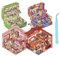 Cosmeria 4 Sätze DIY 3D Hausaufkleber Set Typ C, 3D Sticker Scene, Kreativer Stressabbau Für Kinder, Erwachsene, Sticker Therapy, Kreative Szene Spaß Stacking
