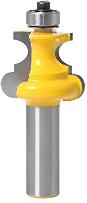 1pc 12mm 1/2 Schaft Bead Molding Router Bit Flute Beading Line Holzbearbeitung Zapfenfräser for Holzwerkzeuge(12mm shank)