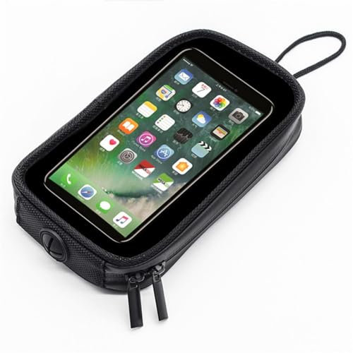 Sacoche De Réservoir De Moto Magnétique - Sacoche De Siège De Téléphone Portable Pour Moto | Sac De Réservoir Transparent, Pochette De Moto, Support De Téléphone Magnétique, Rangement De Moto, Sac Dur