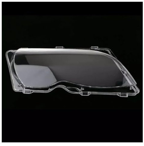 Carcasa Lente Faros Para BMW Serie 3 E46 318i 320i 325i 4 Puertas Sedán 2002-2005 Lente De Faro De Coche Cubierta De Lámpara De Cristal Cubierta De Pantalla De Faro Lente Faros Cubierta Carcasa(Left s
