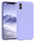 EAZY CASE - Silikon Hülle für iPhone XS Max Hülle weich stoßfeste Schutzhülle mit Kameraschutz Handyhülle iPhone XS Max Silikonhülle Dünn mit Premium Schutz TPU Cover Phone Case in Lila Blau