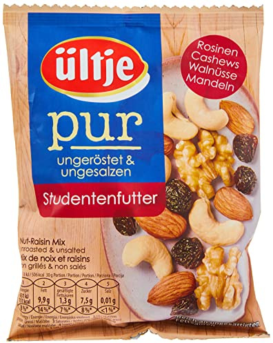 ültje pur Studentenfutter, ungeröstet & ungesalzen 150g