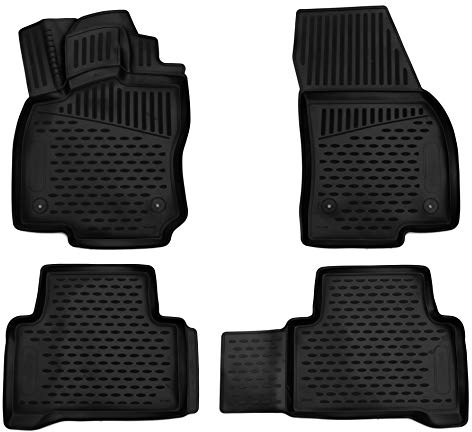 AD Tuning FM21022 Passform Gummifußmatten (4-teilig), schwarz