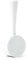 Crema Coffee Products | Replacement Steam Lever for Breville Espresso Machines | White | Fits the Barista Express, Infuser, Barista Pro