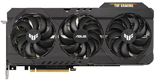 ASUS TUF Gaming NVIDIA GeForce RTX 3070 Ti OC V2 Scheda grafica (PCIe 4.0, 8GB GDDR6X, HDMI 2.1, DisplayPort 1.4a, cuscinetti a doppia sfera, certificazione di grado militare, GPU Tweak III)