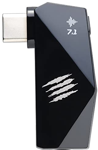 Mad Catz F.R.E.Q. DAC-L, Virtual 7.1 Portable High-Resolution Gaming USB DAC