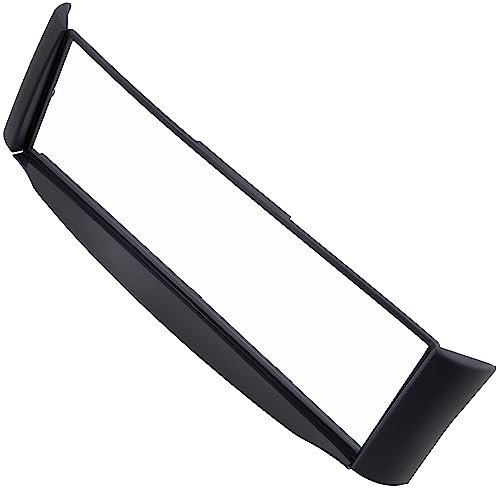 AERZETIX - C11149 - Cadre façade Adaptateur réducteur 1 DIN pour autoradio de Voiture - Moulage/Cache en Plastique - Couleur Gris - Compatible avec Smart ForTwo 1998+