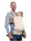 Beco Toddler Babytrage mit extra breitem Sitz - Kindertragerucksack aus 100% Baumwolle, 2 Tragepositionen, Kindertrage Bauch/Kindertrage Rücken, Kindertrage Wandern, 9-27 kg (Sprinkles)