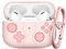 MINUUISCT Hülle für Airpods Airpods Pro/Pro 2 Generation mit Schlüsselanhänger, Klassisches Game Player Konsolen Design Case, TPU Abdeckung für Airpod Pro 2 Kabelloser Ladehülle Schutzhülle, Rosa