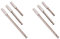 Amtech L2210 Magnetic Bit Holders, 3 Piece Set, 150mm, 100mm and 75mm Lengths, ¼ inch Hex Drive, Quick Release Drives (Pack of 2)