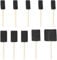 Lot de 10 pinceaux éponge pour peinture pour enfants - Éponges acryliques - Pour modélisme