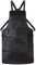 Black Full Grain Leather Crossbody Apron Butcher, Cook, BBQ, DIY, Blacksmith, Barber, woodwork apron