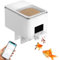 Automatic Fish Feeder, 100ML WiFi Intelligent Timing Auto Food Dispenser, USB Fish Feeder Dispenser for Aquarium, Moisture-Proof Design, Mobilephone APP Control