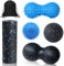 Lymshine Faszienball für Füße Klein, Faszienrolle 5er Set, Igelball Fußmassage Hart, Massage ball, Triggerpunkt Gymnastikball für Wirbelsäule Nacken Rücken Beine und Hände