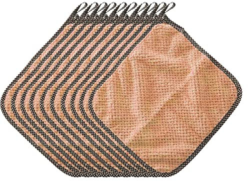 Tägliches Lappen, Handtuch, Geschirrtuch, Ölreinigung, antihaftbeschichtet, Küchenreinigung, Küchenreinigung, Küchengeschirrtuchhalter (Orange, Einheitsgröße)
