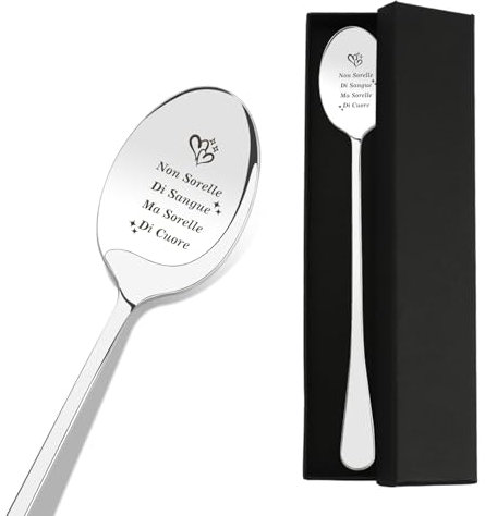 Regalo Amica,Regalo Amica Compleanno,Regali Originali per Amiche,Regalo Migliore Amica,Regalo per Amica,Cucchiaini da Caffè,Regali per Amiche,Regalo Amica Speciale,Regali Amica,Regalo Amica Natale