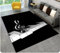 PASPRT Music Musical Note Piano Art Area Rug Carpet Rug for Living Room Bedroom Sofa Doormat Decor Non-Slip Floor Mat 50X80Cm
