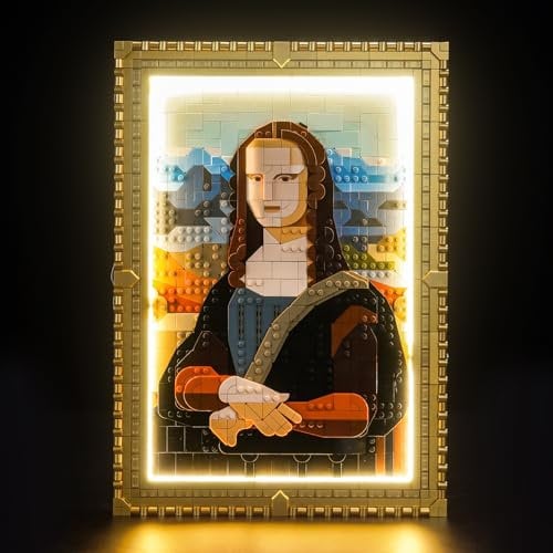 Led Light Set Compatible with Lego 31213 M'ona Lisa (No Model), Decoration Lighting Set for M'ona Lisa Creative Toys - Standard Version