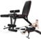 Fitnessbank Hantelbank Klappbar Weight Bench Gewicht Trainingsbank Verstellbar, Flach Bankdrücken Workout Bench Press Hebebank Sportbank Negativbank Schrägbank für Gym Zuhause
