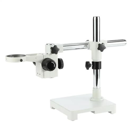 Microscope Adjustable 14KG Microscope Single Boom Stand Stable Stereo Microscopio Stand 76MM Focus Rack Holder For Binocular Trinocular