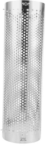 CIMAXIC Verbrühungsschutznetz Für Den Schornstein Kamin Rauchrohr Rohre Pelletofen Flexrohr Schlauch Herd Abdeckung Verdreifachen Feuerfeste Wachen Auspuffrohr Silver Rostfreier Stahl